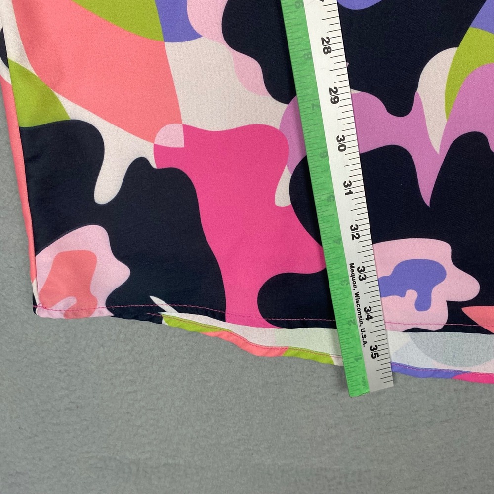 SSYS The Label Floral Abstract Sleeveless V-Neck Shift Dress Womens Size M - Picture 6 of 6